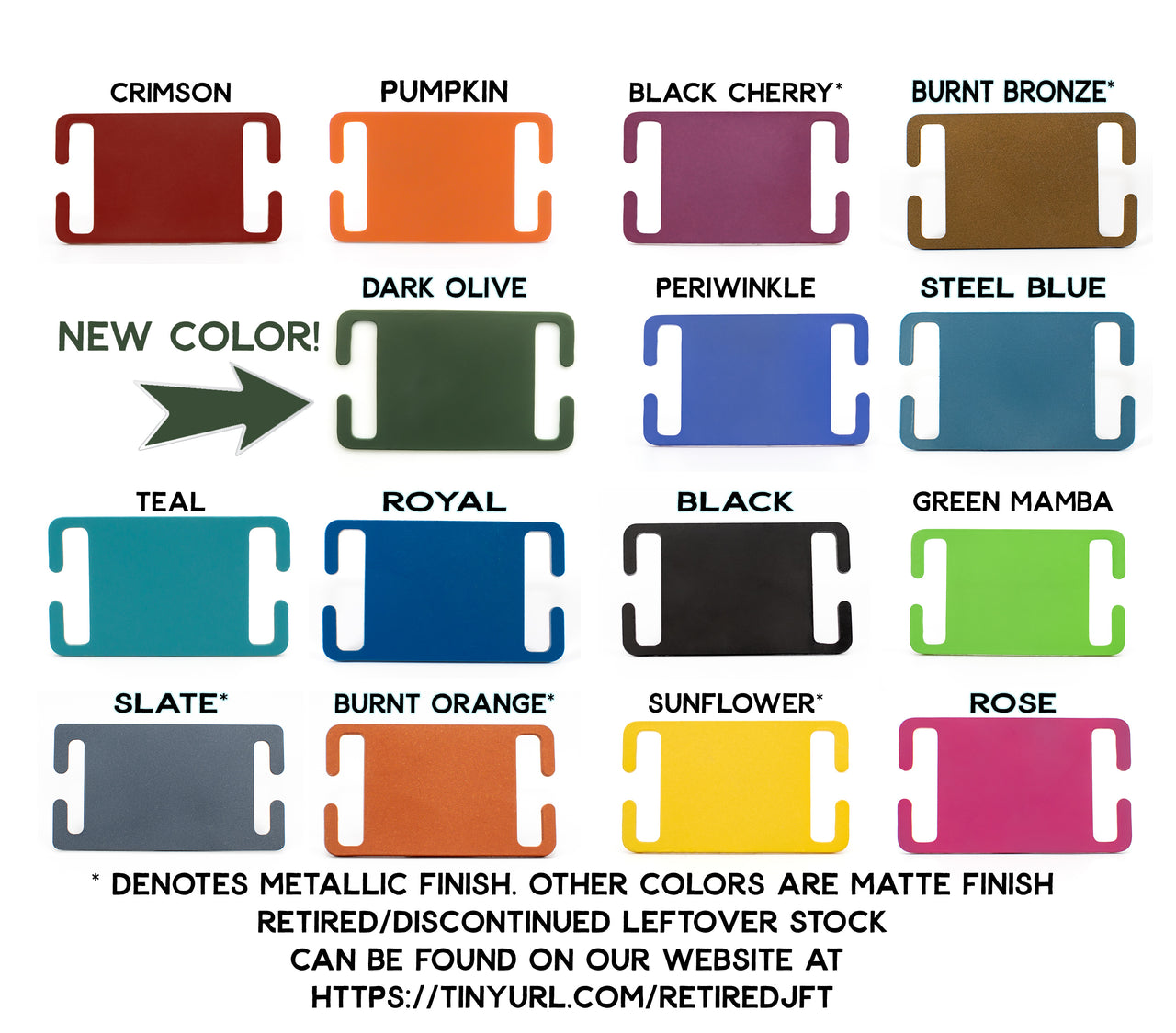 Jingle-Free Silent ID Tags | Stainless Steel | Ceramic color coating