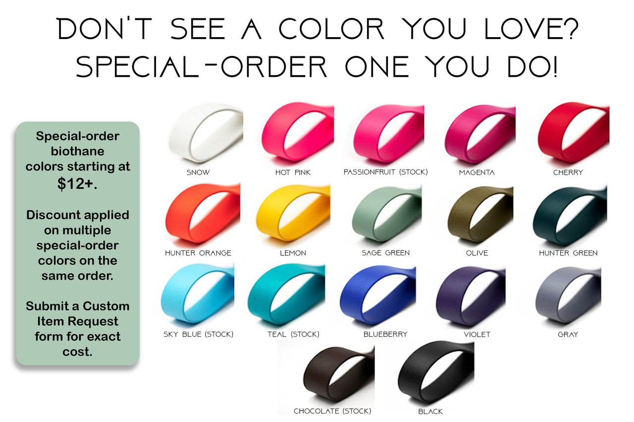 Special-order Biothane
