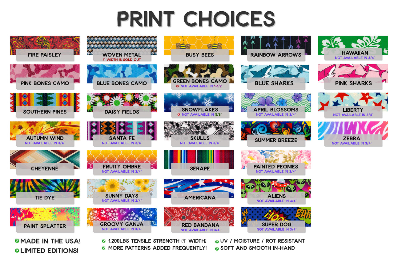 print choices