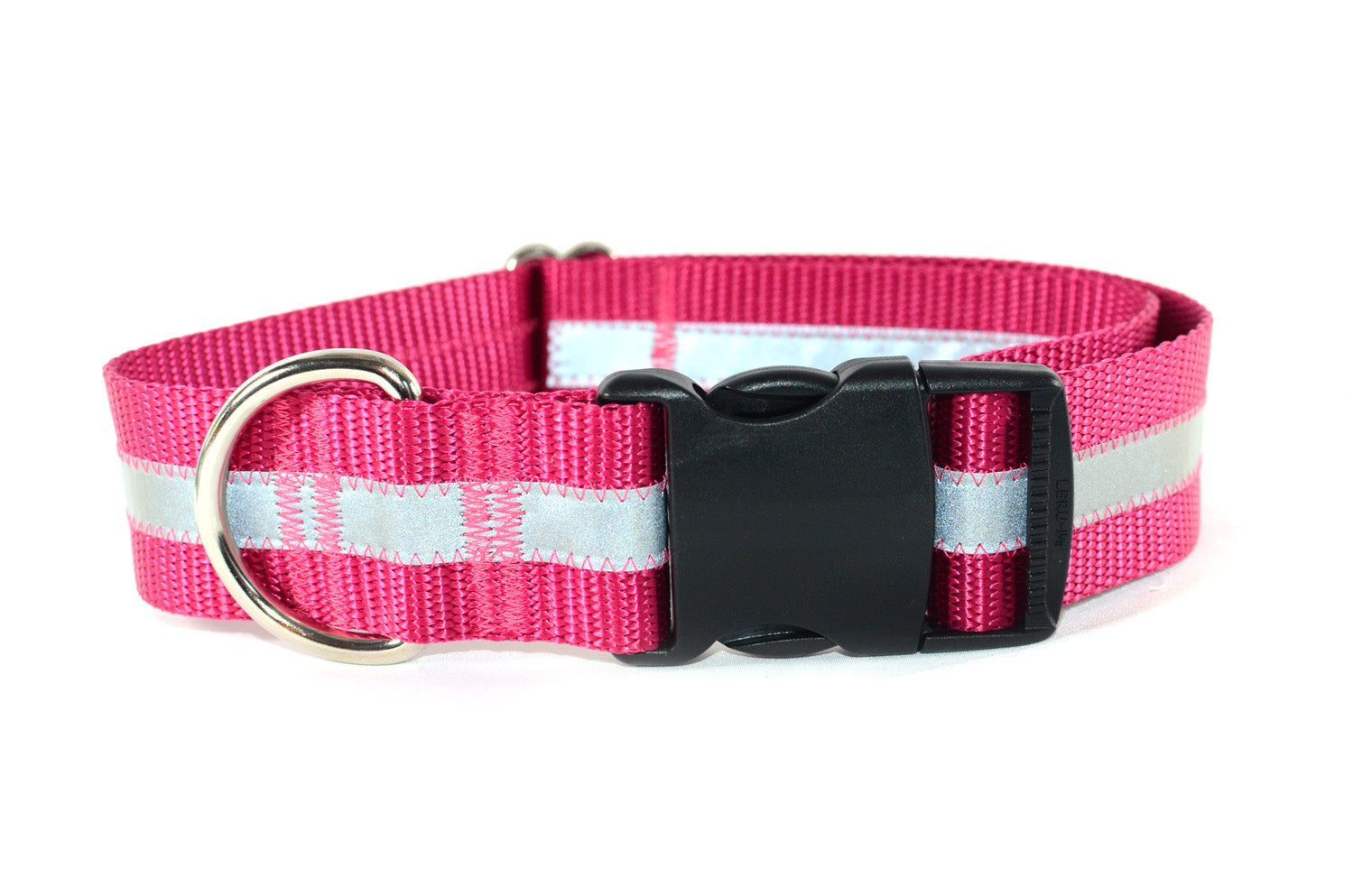 Flat Buckle / Adjustable Side Release Collar | Solid or Reflective | 4