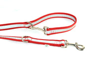 Multi Function Reflective OR Solid Leash - 7 or 8 Feet Long - Fox Valley Pet Wear