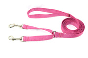 Dual-Clip Solid or Reflective Safety Leashes - Fox Valley Pet Wear