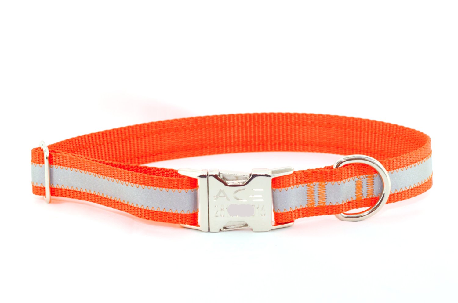 Flat Buckle / Adjustable Side Release Collar | Solid or Reflective | 4 widths! - Fox Valley Pet Wear