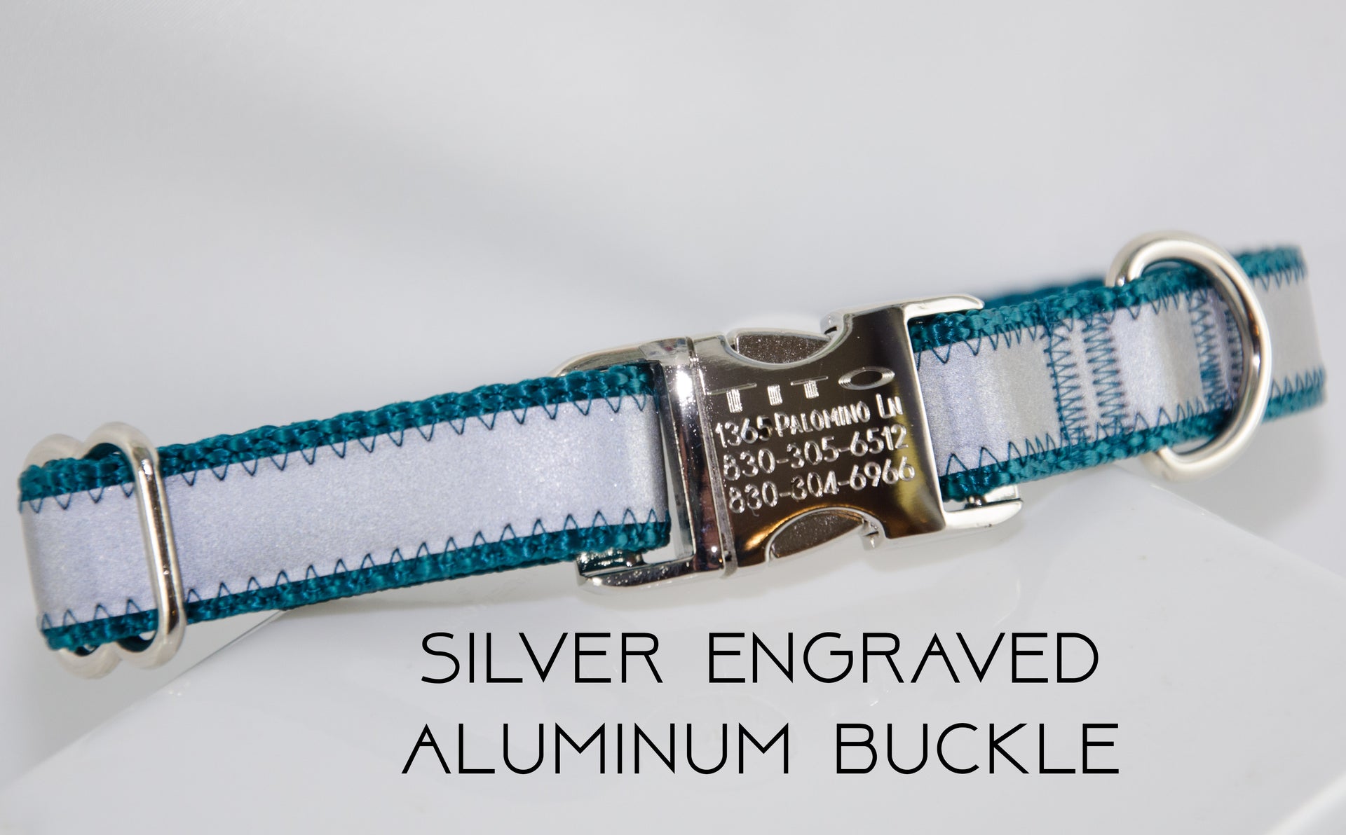 Engraved Aluminum Buckle - Fox Valley Dog Collars