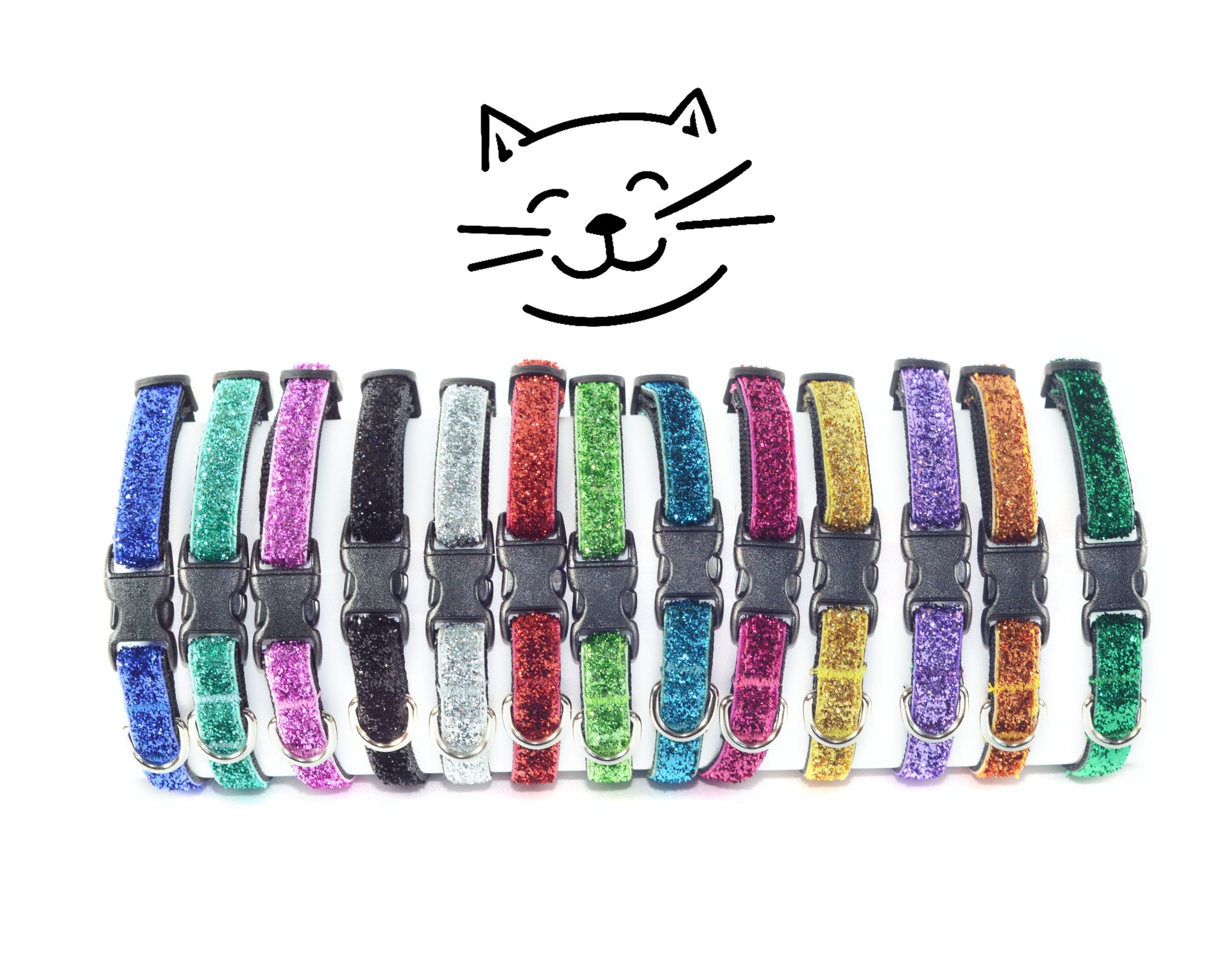 Sparkle & Bling Breakaway Cat Collar - Fox Valley Pet Wear