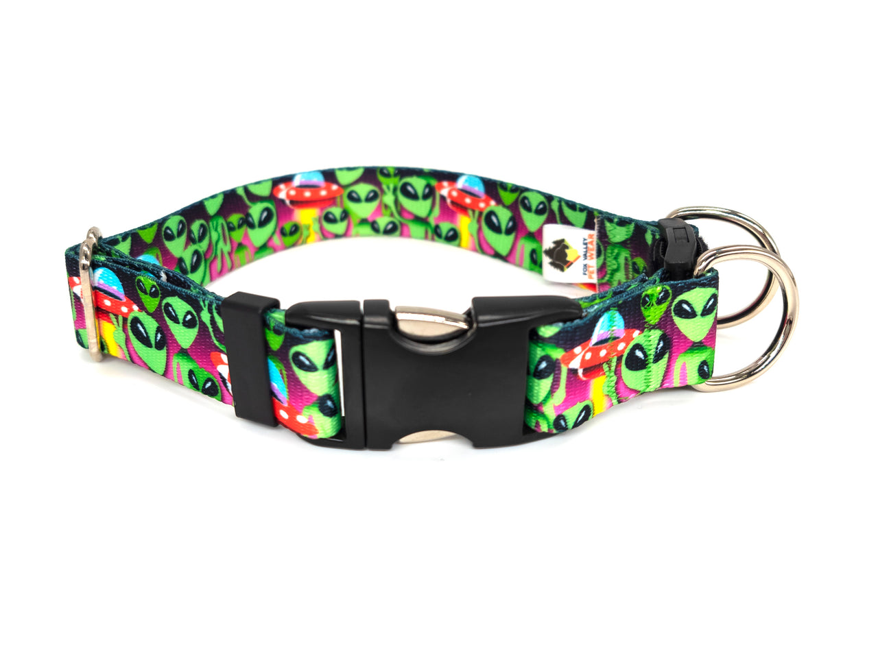 BREAKAWAY Personalized "Aliens" Dog Collar