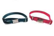 Adjustable Tag Collar - reflective or solid - Fox Valley Dog Collars