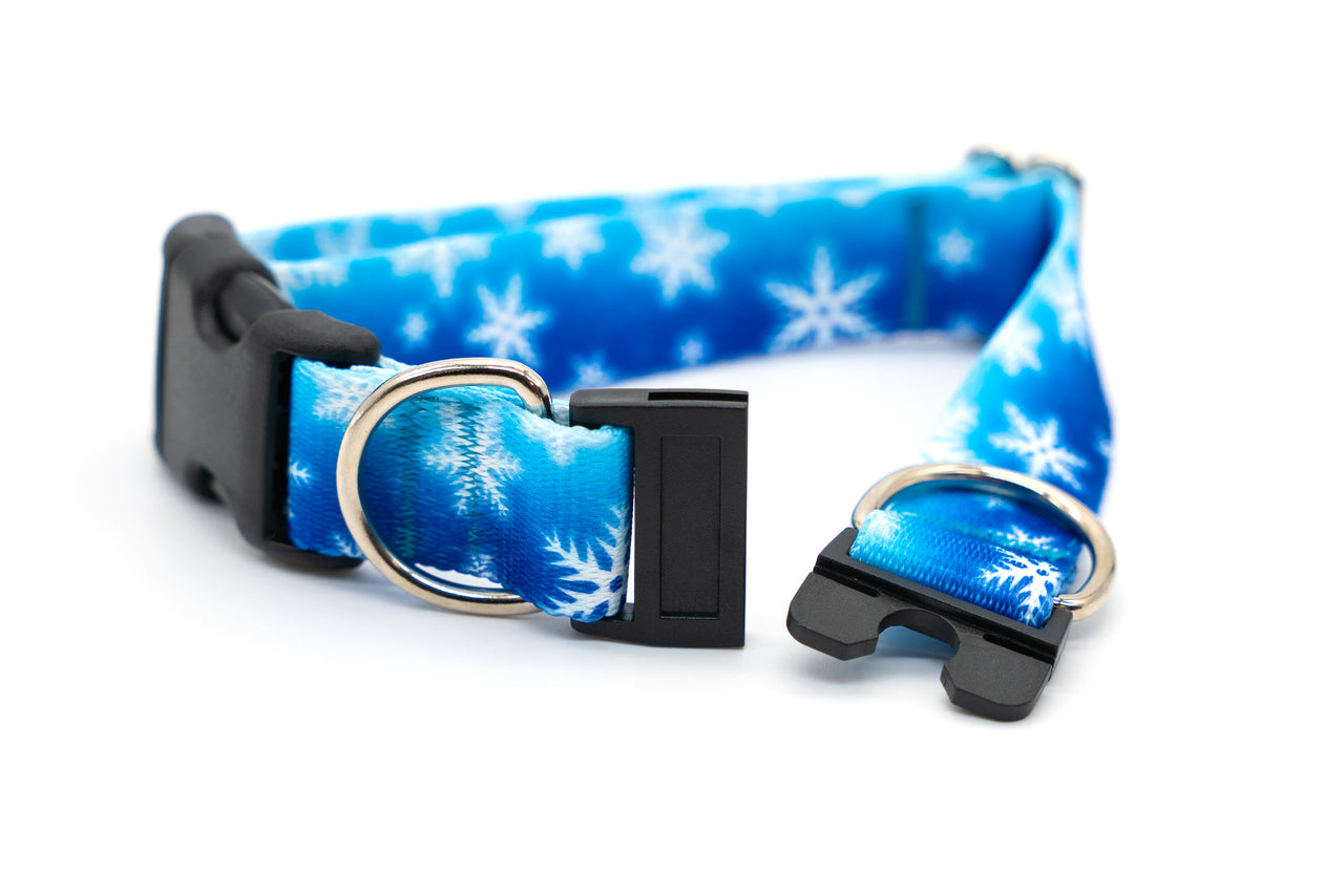 BREAKAWAY Personalized "Snowflakes" Dog Collar