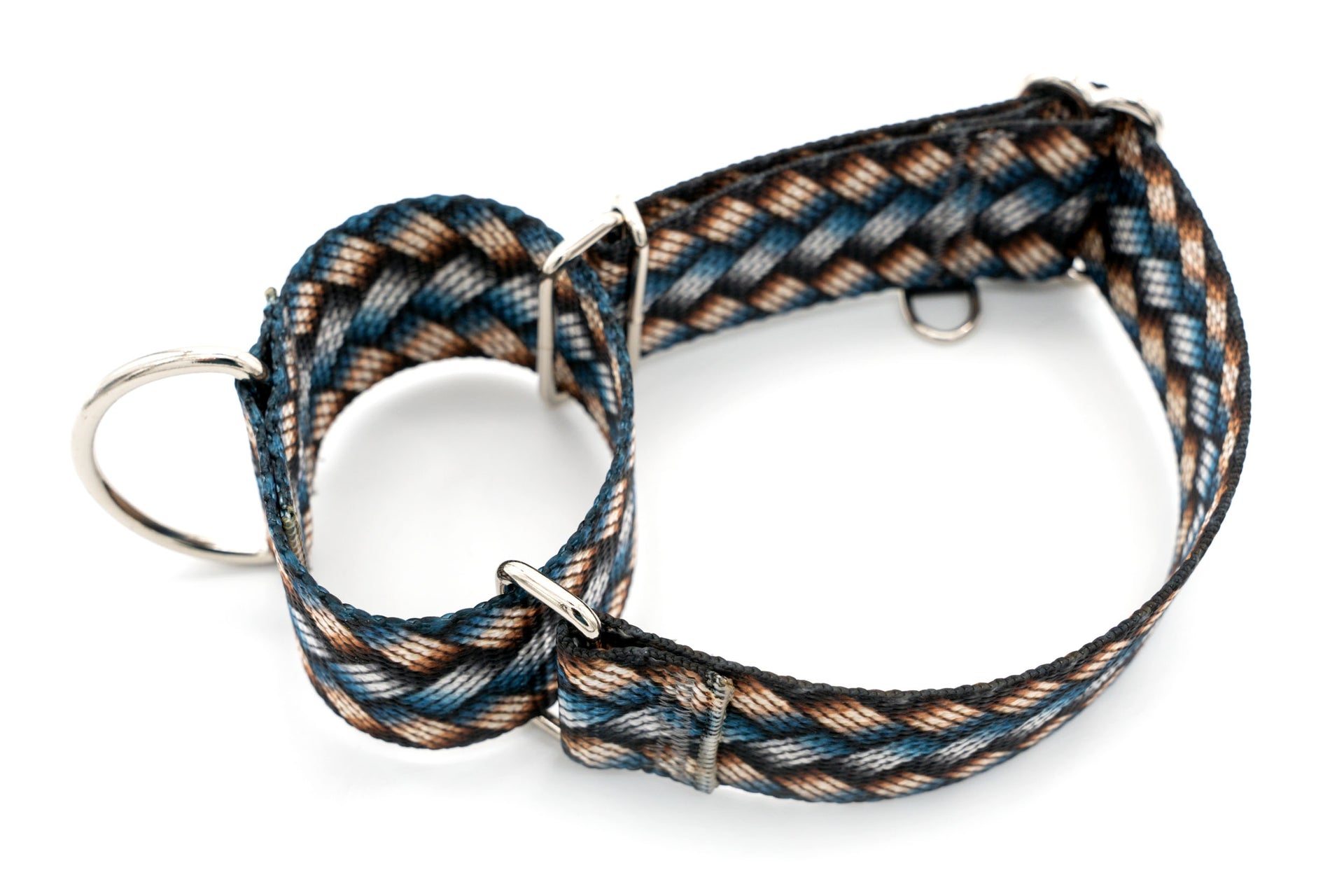 Patterned Webbing Martingale Dog Collar - 20 prints, made in the USA! - Fox Valley Pet Wear