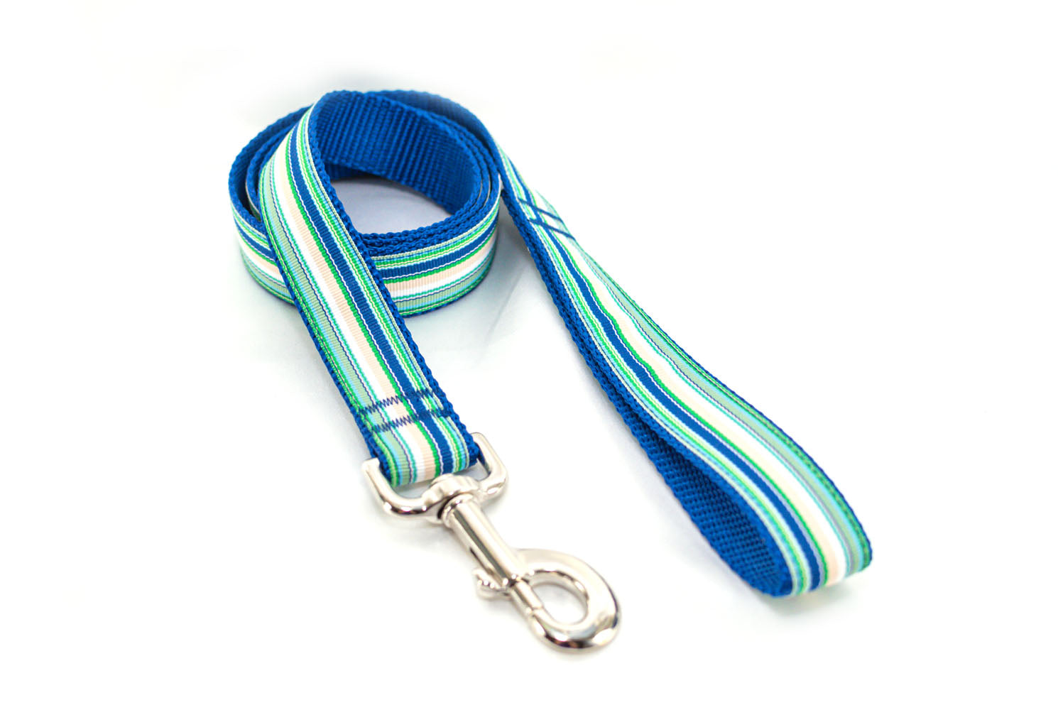Preppy Striped 1" Leashes - Fox Valley Dog Collars