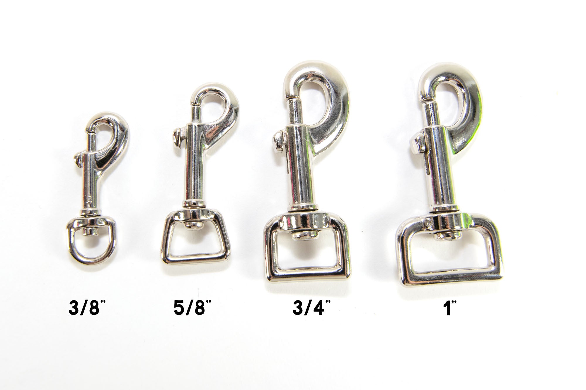 6PCS Heavy Duty Zinc Alloy Trigger Metal Clips Double Ended Hook for Key  Chain Dog Leash Horse Pet Sling Feed Buckets
