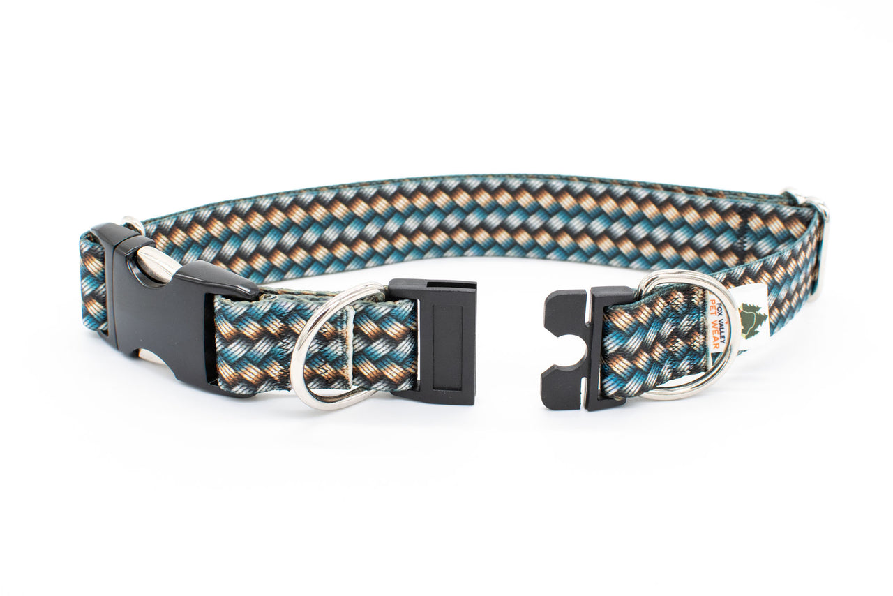 BREAKAWAY Personalized "Woven Chain" Dog Collar