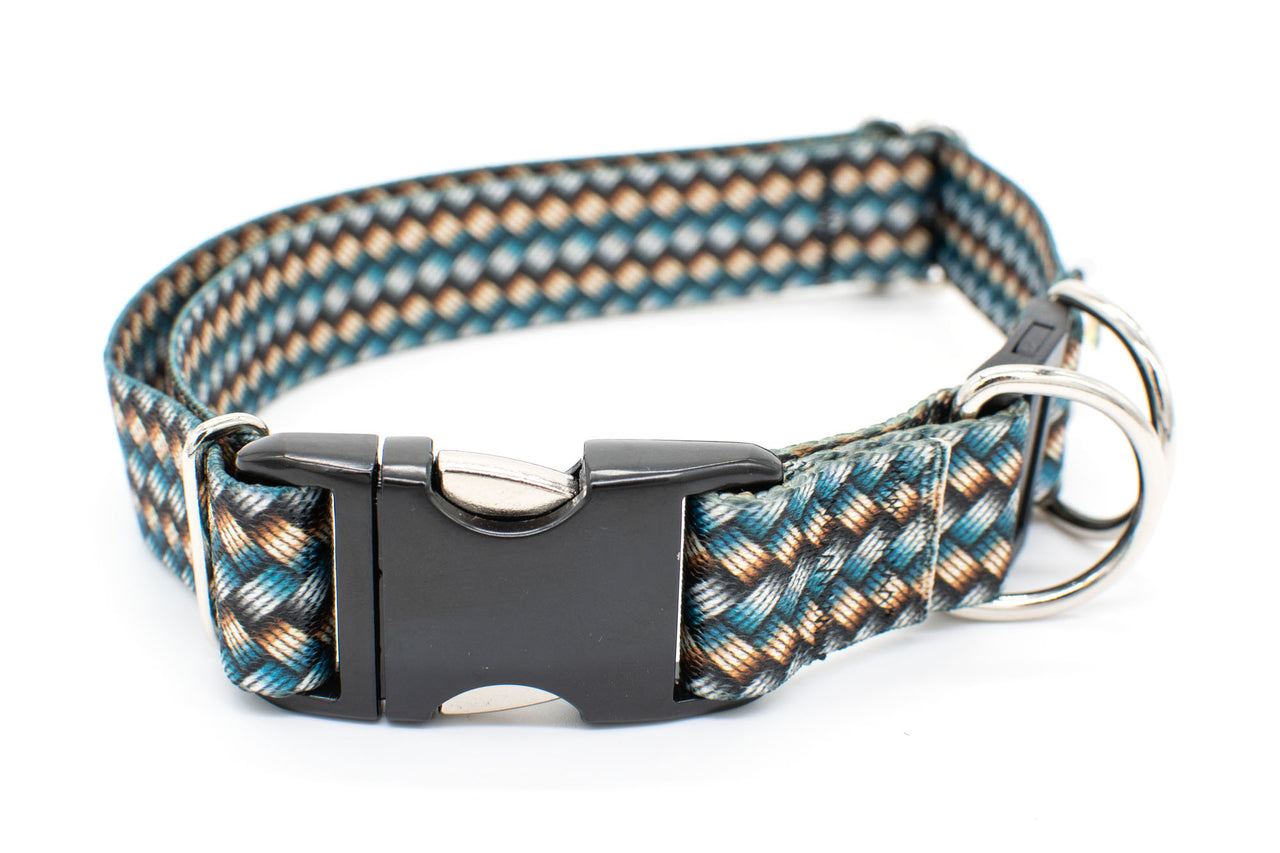 BREAKAWAY Personalized "Woven Chain" Dog Collar
