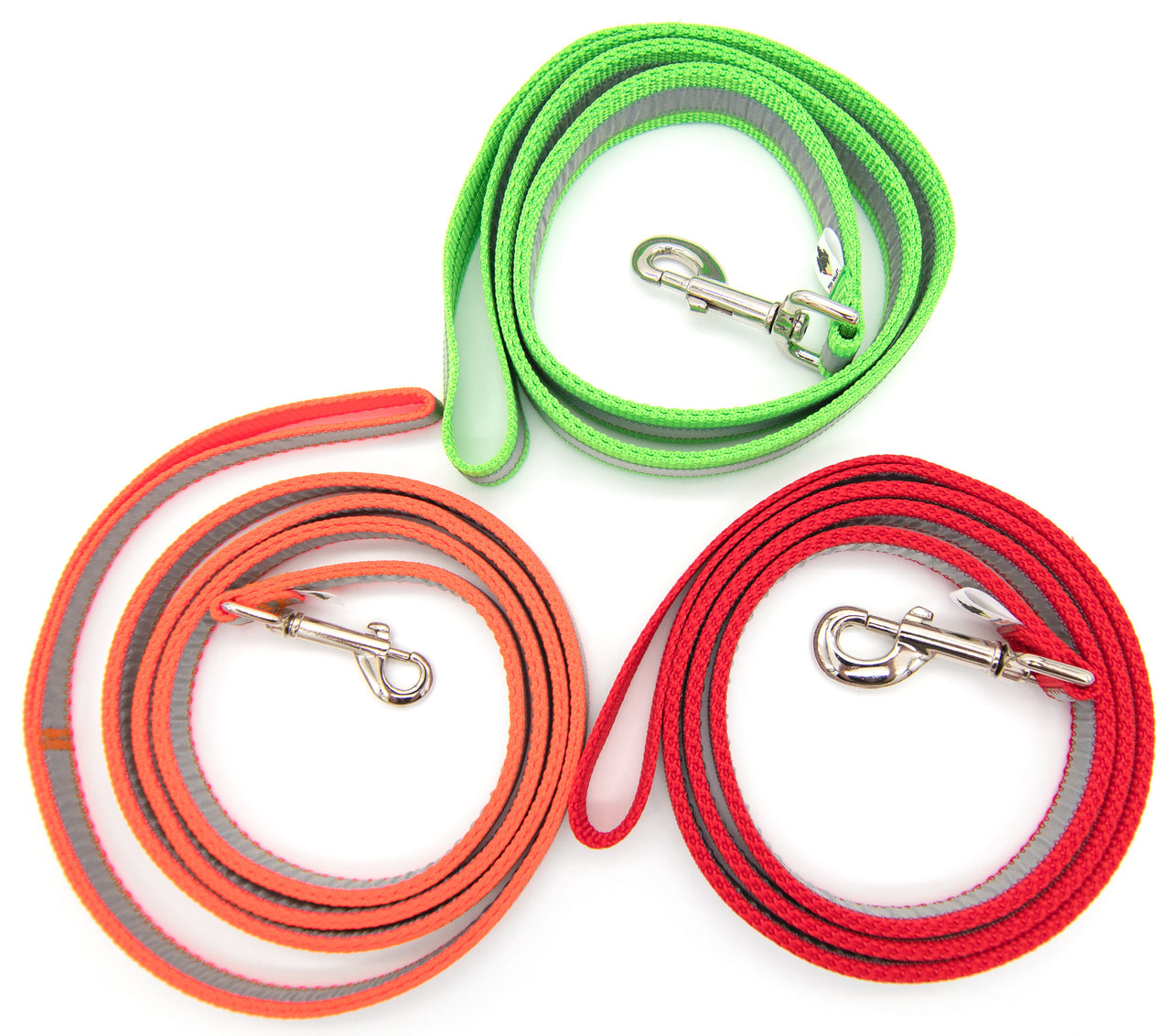 2-Ply Reflective OR Solid Safety Leashes - Fox Valley Pet Wear