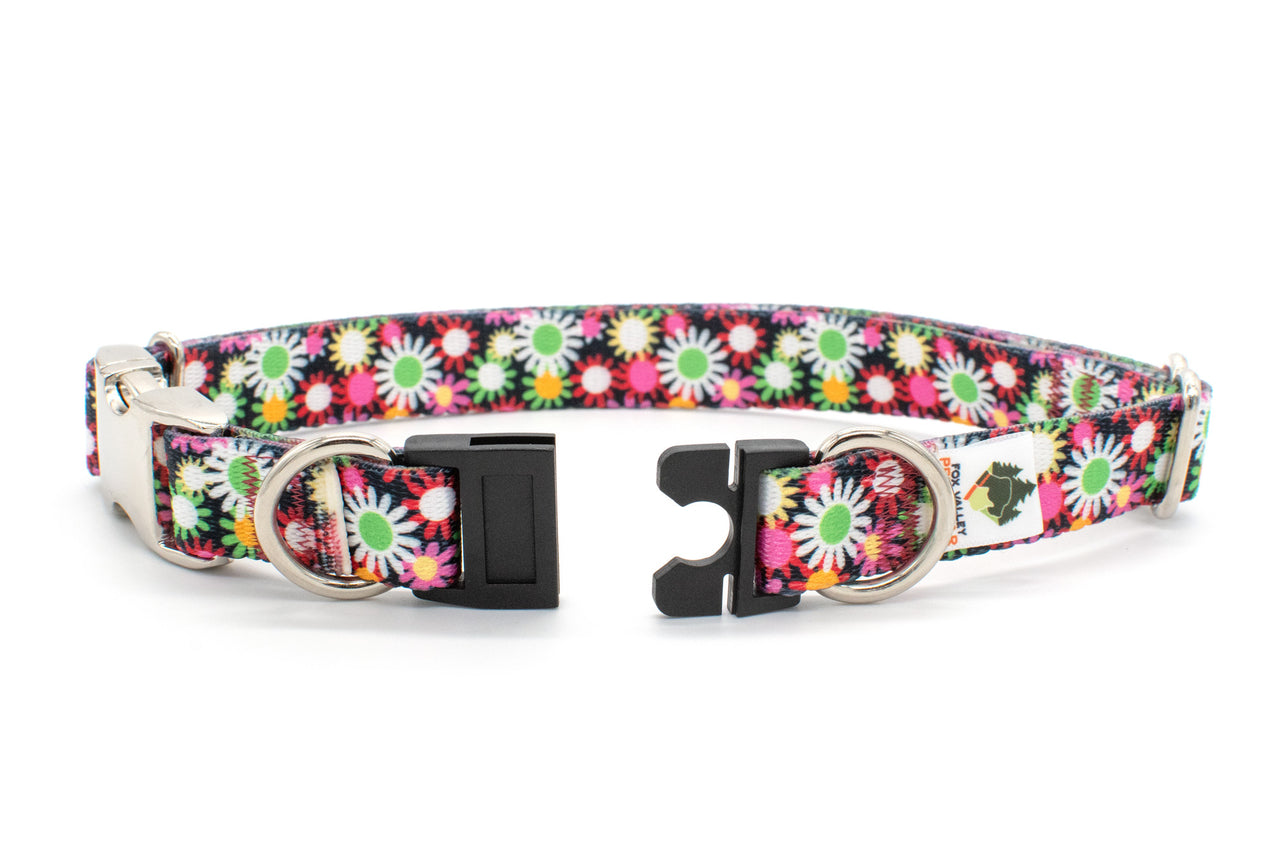 BREAKAWAY Personalized "Daisy Fields" Dog Collar