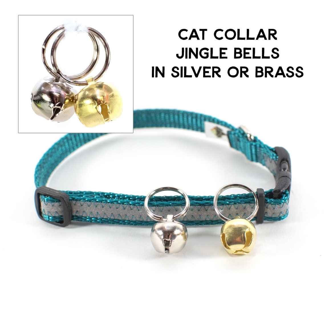The Worthy Dog Kaleidoscope Breakaway Adjustable Cat Collar - Multicolored - One Size