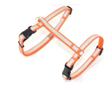 Cat and Small Pet Harness - 3/8" H-style - Reflective - Fox Valley Dog Collars