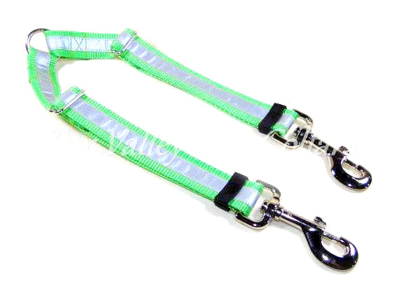 Leash Splitter / Coupler to Walk 2 dogs with 1 Leash - Fox Valley Dog Collars