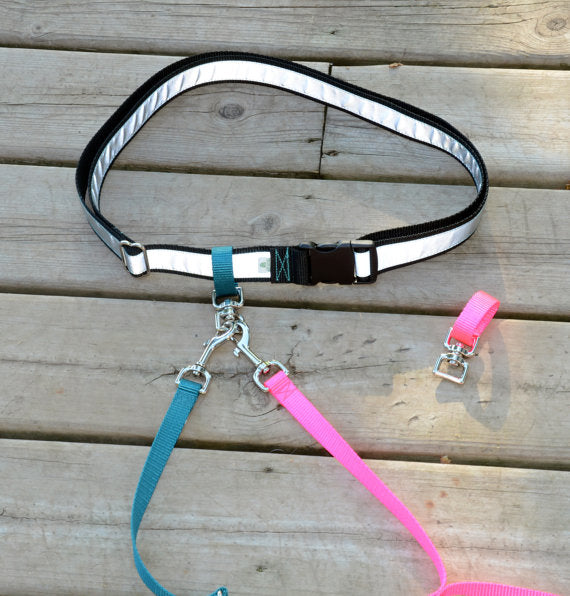 ULTA-Leash™ Hands Free Multi Dog Leash System - Reflective - Fox Valley Dog Collars