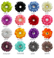 Flower Dog Collar Accessory - 16 colors - Fox Valley Dog Collars