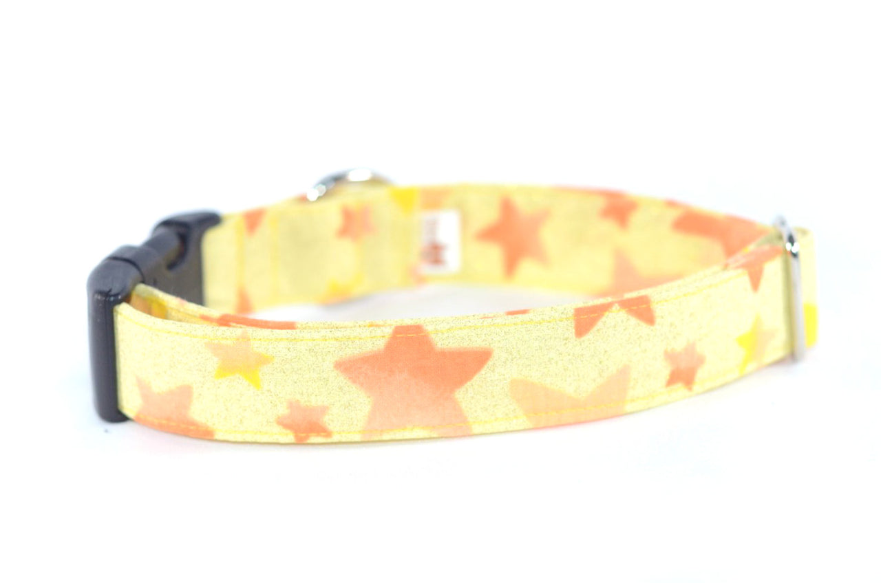 Shooting Stars Metallic Flecked Adjustable Dog Collar - Fox Valley Pet Wear