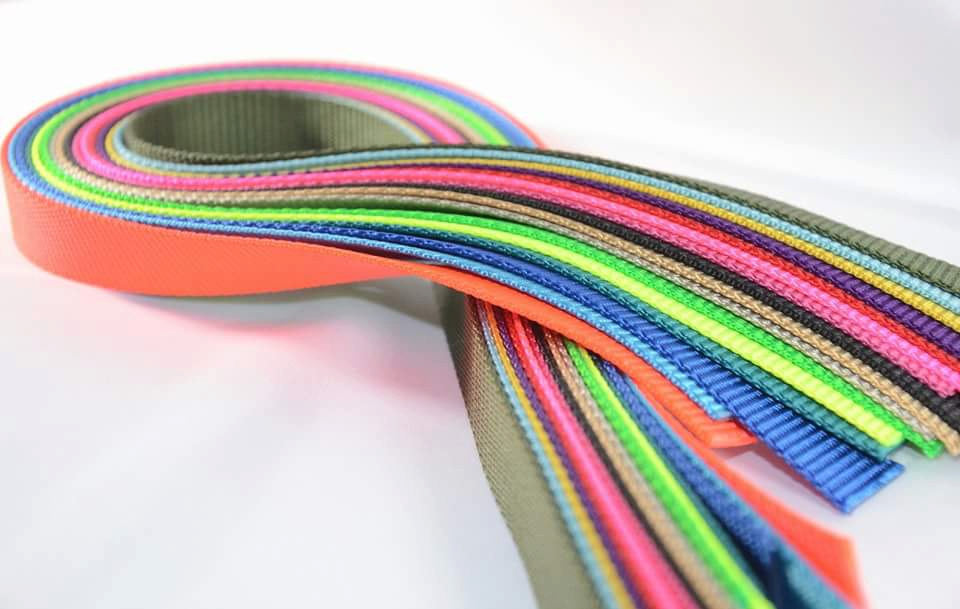 Heavy Duty Nylon Webbing - by the yard - Fox Valley Dog Collars