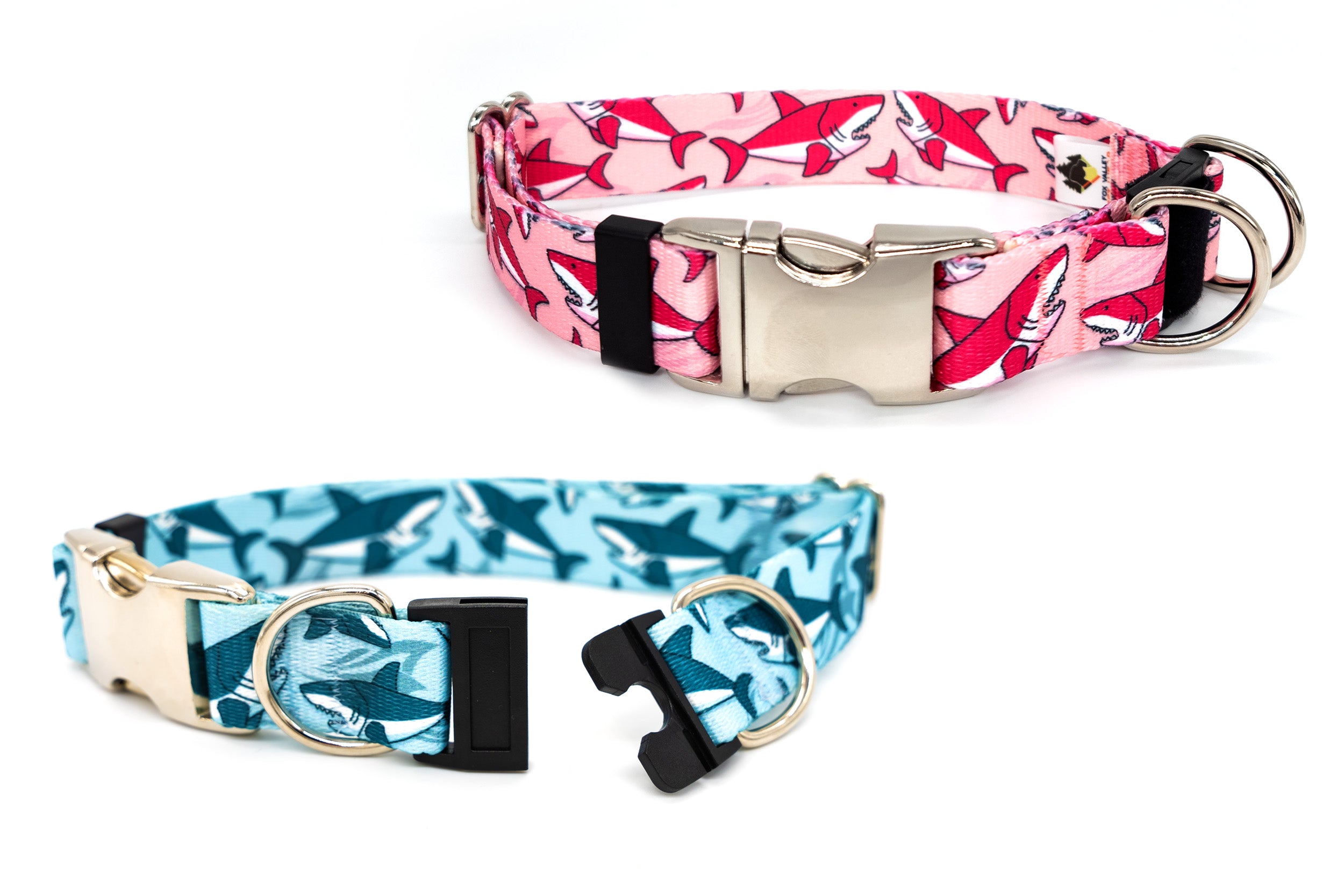Blue Collars Customisable BREAKAWAY Personalized Blue or Pink
